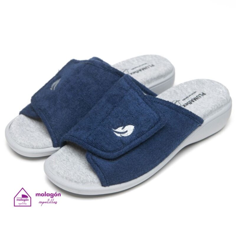 Zapatillas de casa mujer Plumaflex Roal 14511 Marino