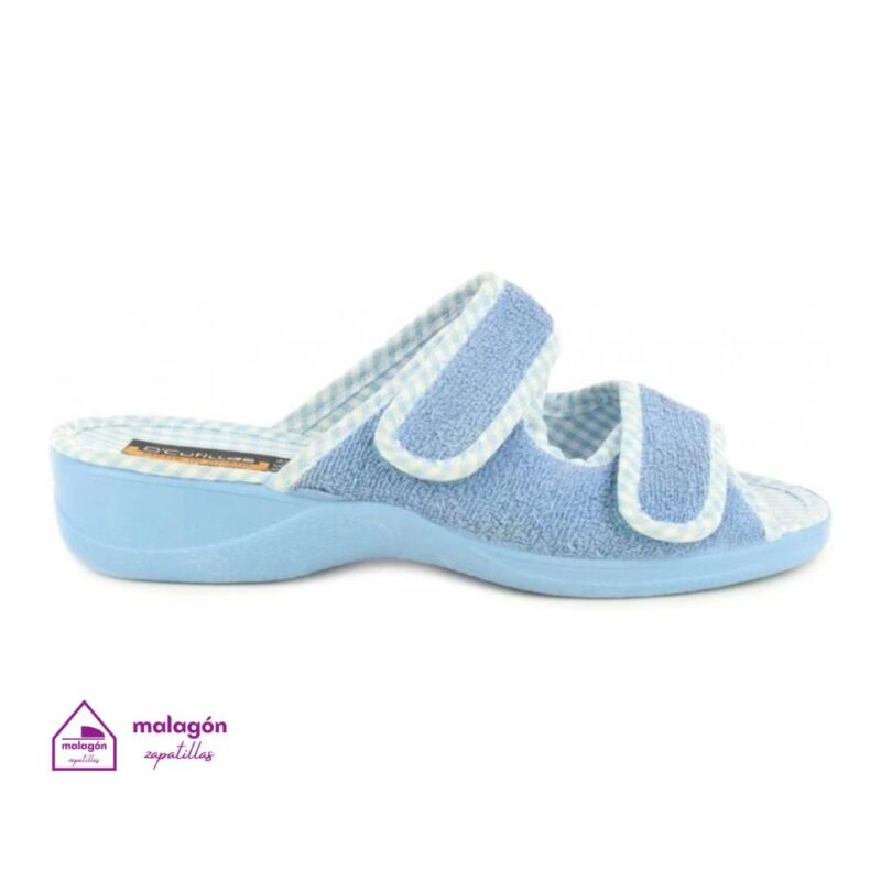 Zapatillas en Córdoba - Calzados Malagón Confort - Zapatillas de Casa Mujer - 21738 Doctor Cutillas Aguamar