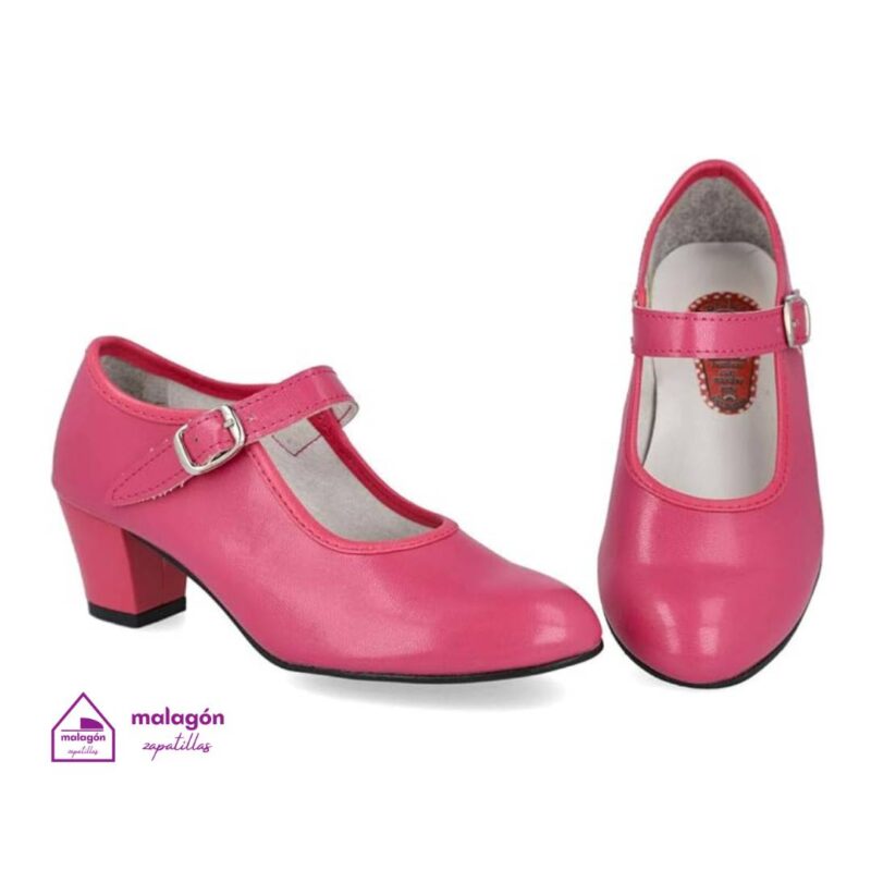 Zapatillas en Córdoba - Calzados Malagón Confort - Zapatos de Baile Flamenca Fucsia