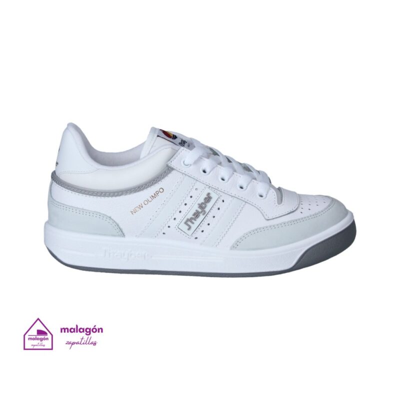 Zapatillas en Córdoba - Calzados Malagón Confort - Zapatilla H'Hayber New Olimpo Blanco