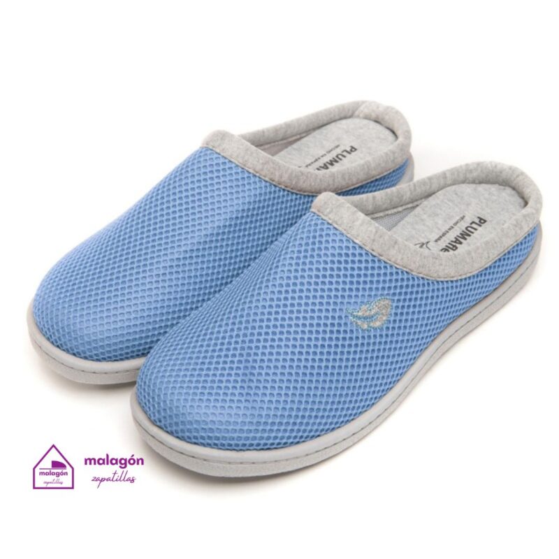 Zapatillas de casa mujer Plumaflex Roal 12328 Jeans