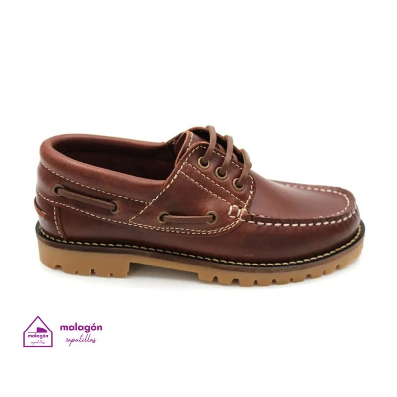 Náutico hombre marrón mod 121