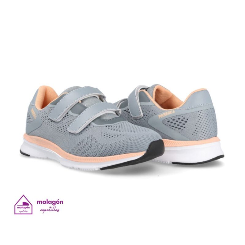 Zapatillas de calle de mujer Paredes Candas Gris