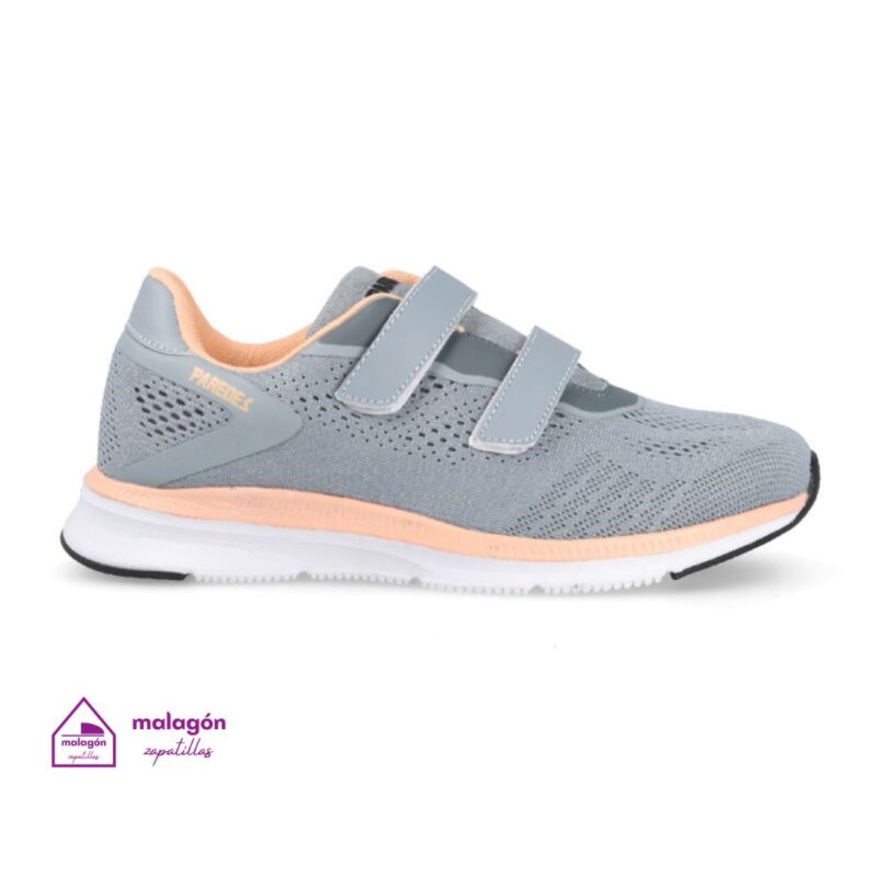 Zapatillas de calle de mujer Paredes Candas Gris