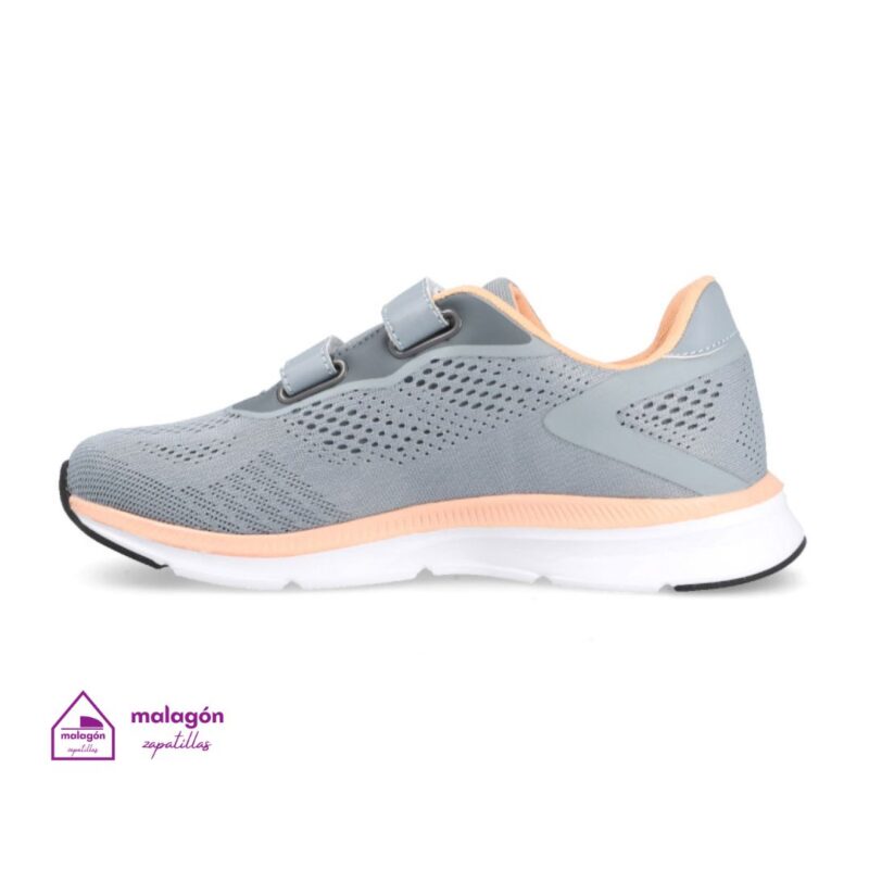 Zapatillas de calle de mujer Paredes Candas Gris