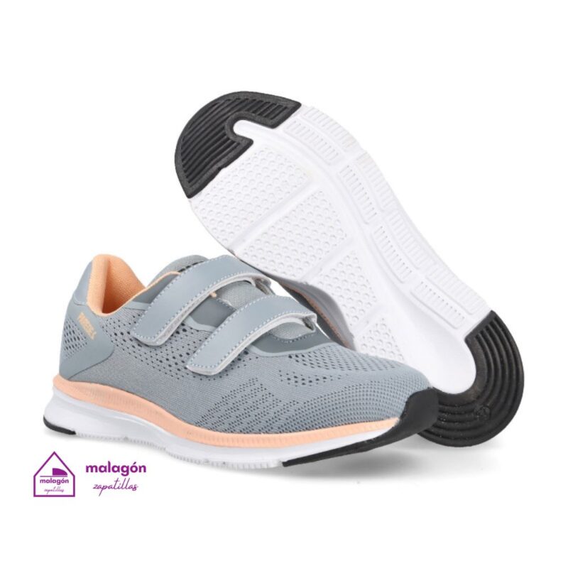 Zapatillas de calle de mujer Paredes Candas Gris