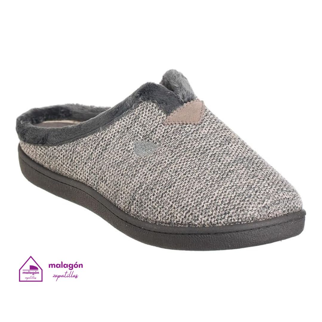 Zapatillas de casa caballero Plumaflex Roal 12017 Gris Zapatillas de casa caballero Plumaflex Roal 12017 Gris