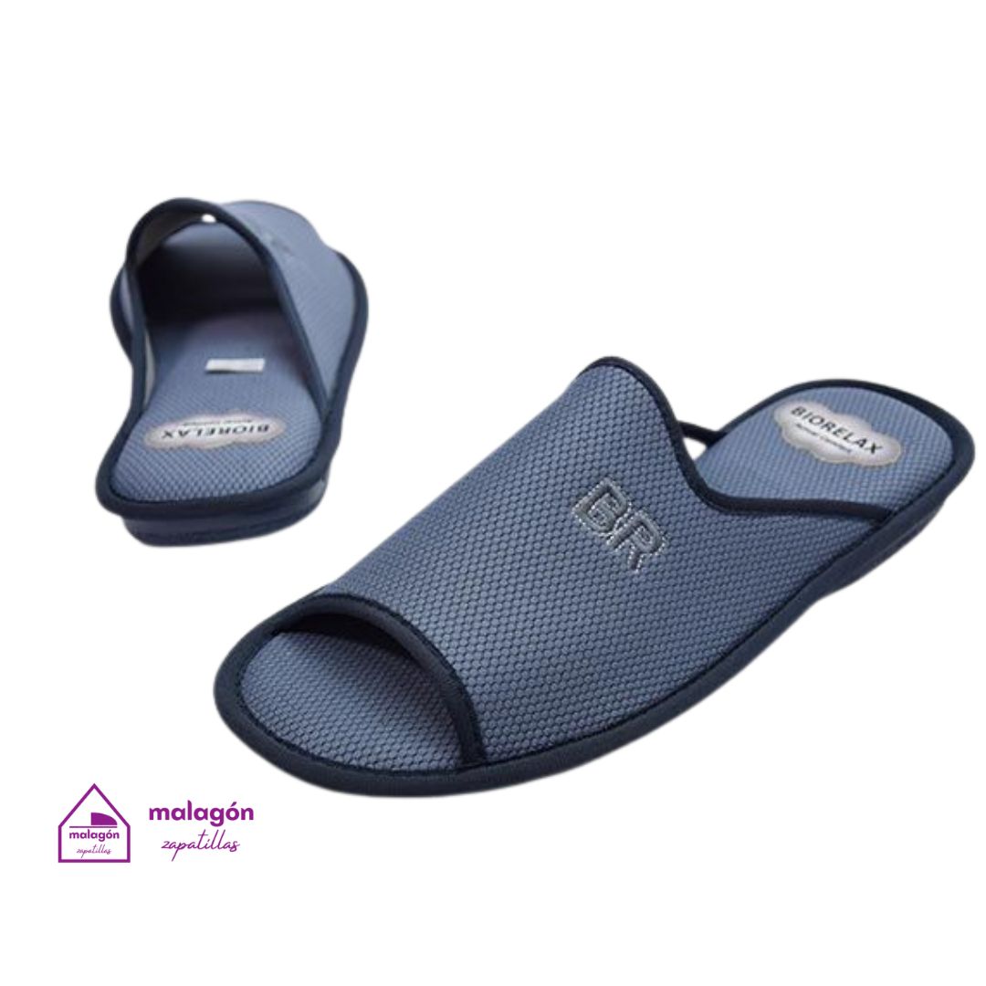 Zapatillas de casa caballero Biorelax Cosdam 1576 Petroleo CEXA Zapatillas de casa caballero Biorelax Cosdam 1576 Petroleo CEXA