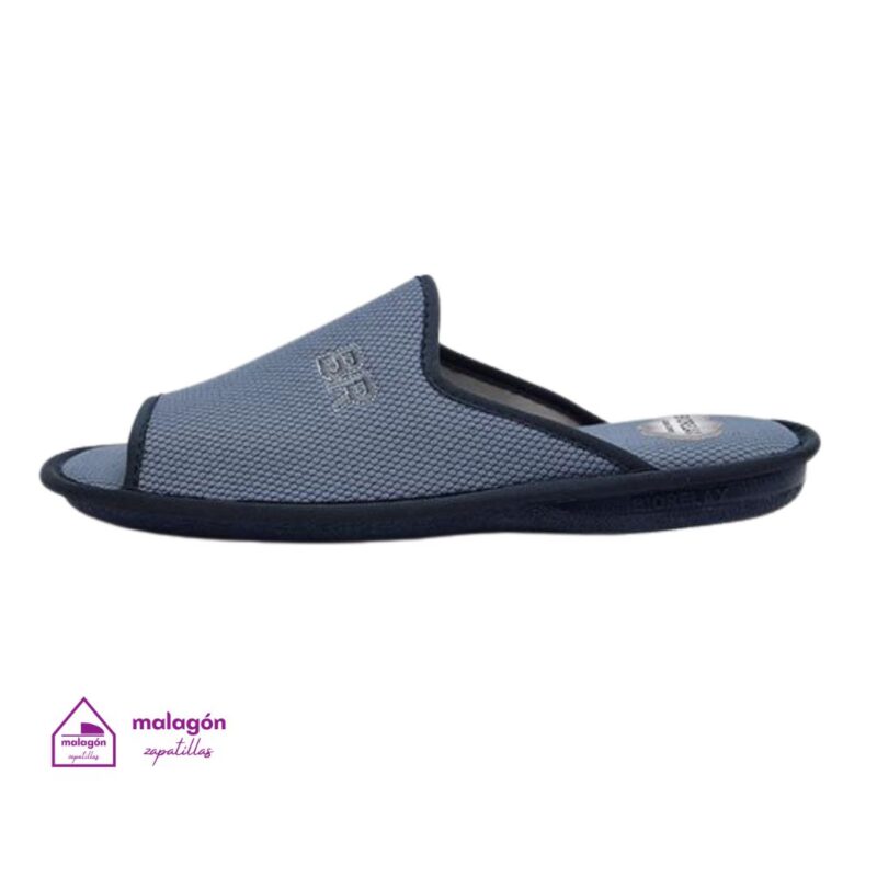 Zapatillas de casa caballero Biorelax Cosdam 1576 Petroleo CEXA