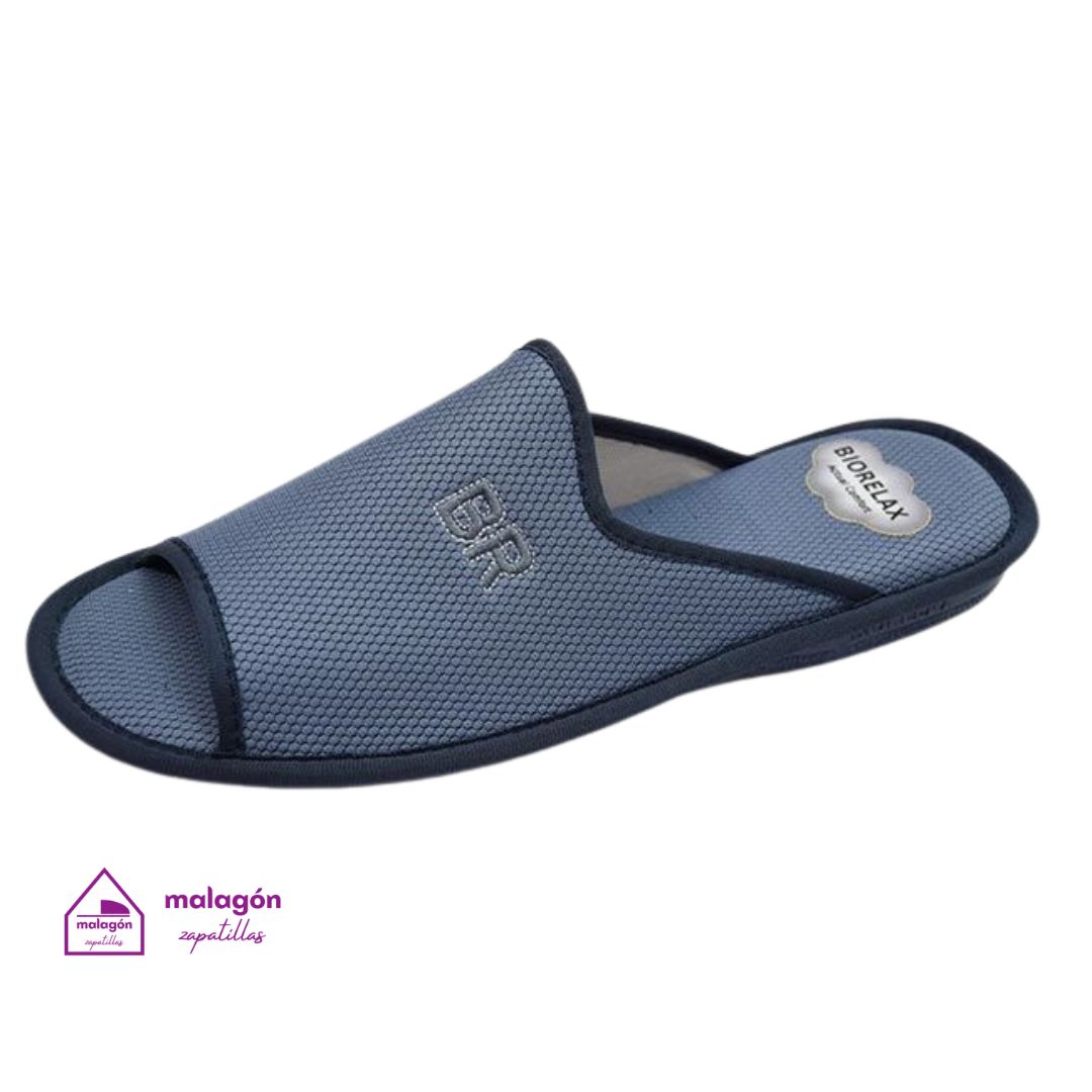 Zapatillas de casa caballero Biorelax Cosdam 1576 Petroleo CEXA Zapatillas de casa caballero Biorelax Cosdam 1576 Petroleo CEXA